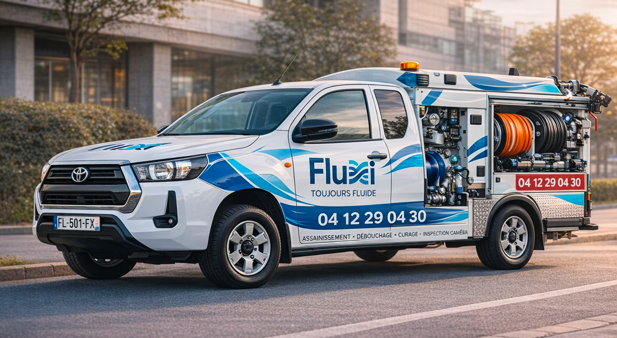 Technicien Fluxi en intervention