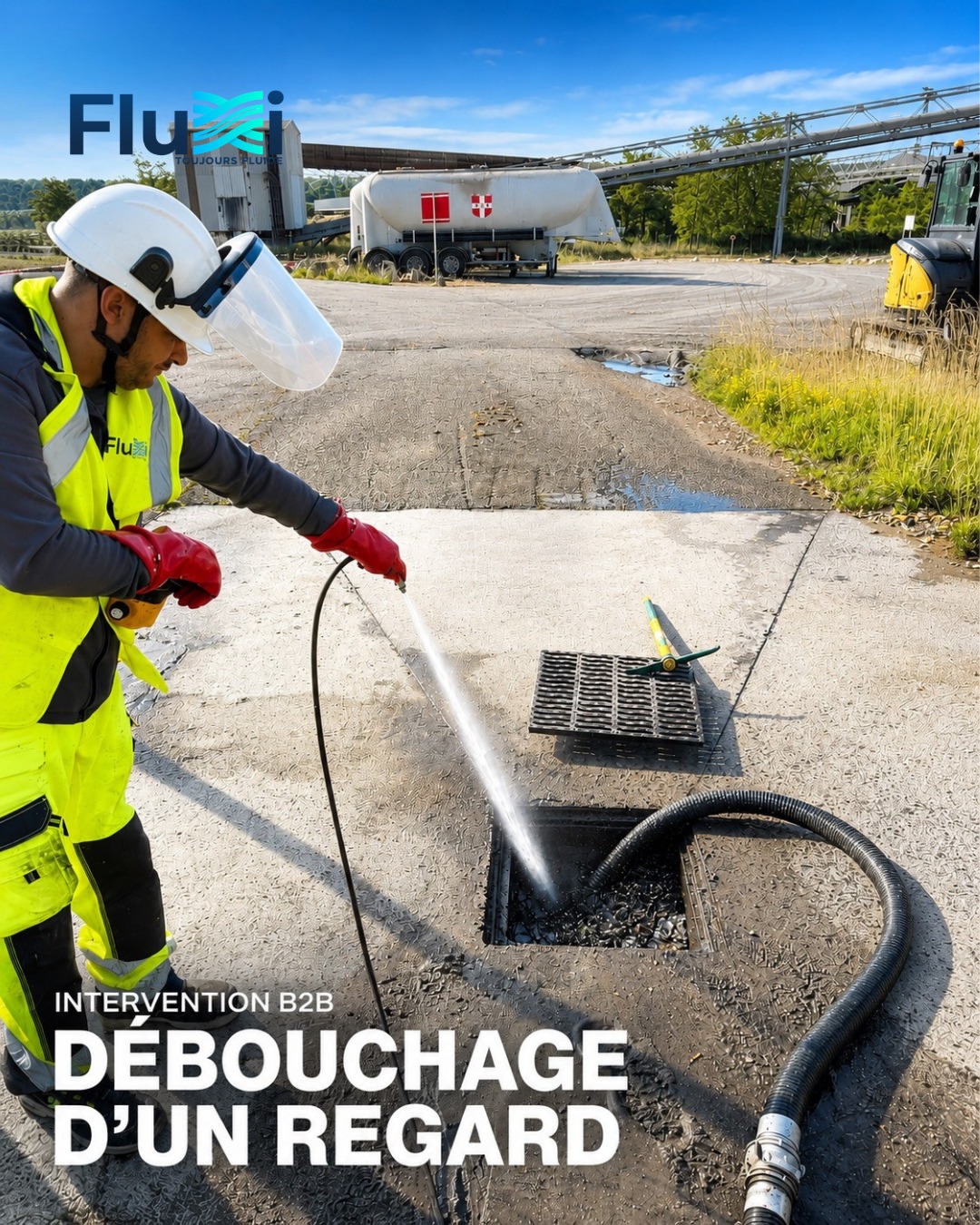 Débouchage de regard industriel : garantir le bon fonctionnement de vos réseaux d’évacuation